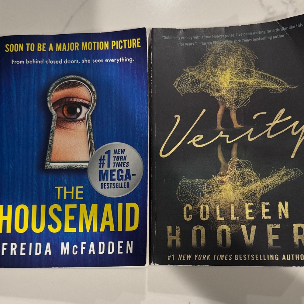 'Verity' and ‘The Housemaid’ Books